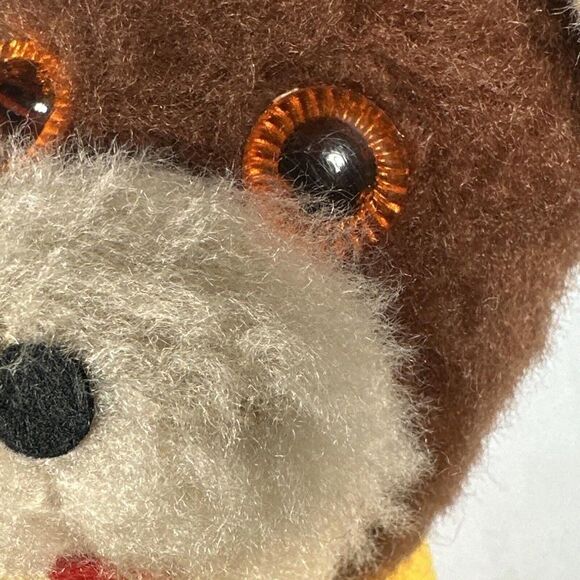 Shoprite | Vintage Beanbag Plush Bear Stuffed Animal Toy Yellow Shirt 8" - Picture 10 of 11